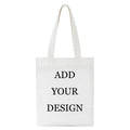 Customized Canvas Bags Shopper Shoulder Bag Big Women Designer Handbags Shopping Tote Casual Woman Grocery Customizable Fabric