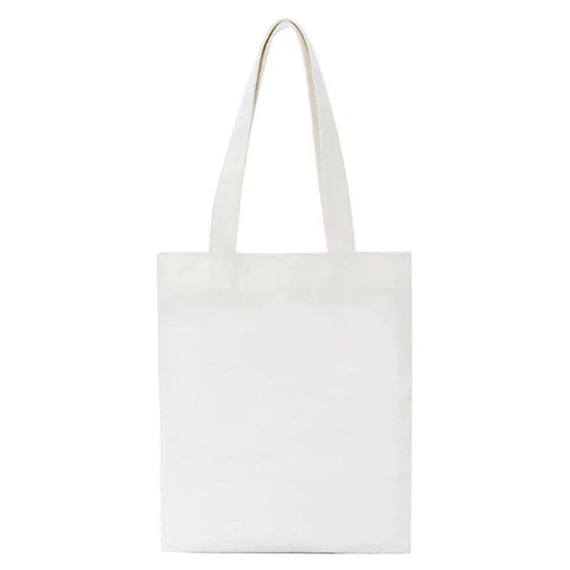 Customized Canvas Bags Shopper Shoulder Bag Big Women Designer Handbags Shopping Tote Casual Woman Grocery Customizable Fabric